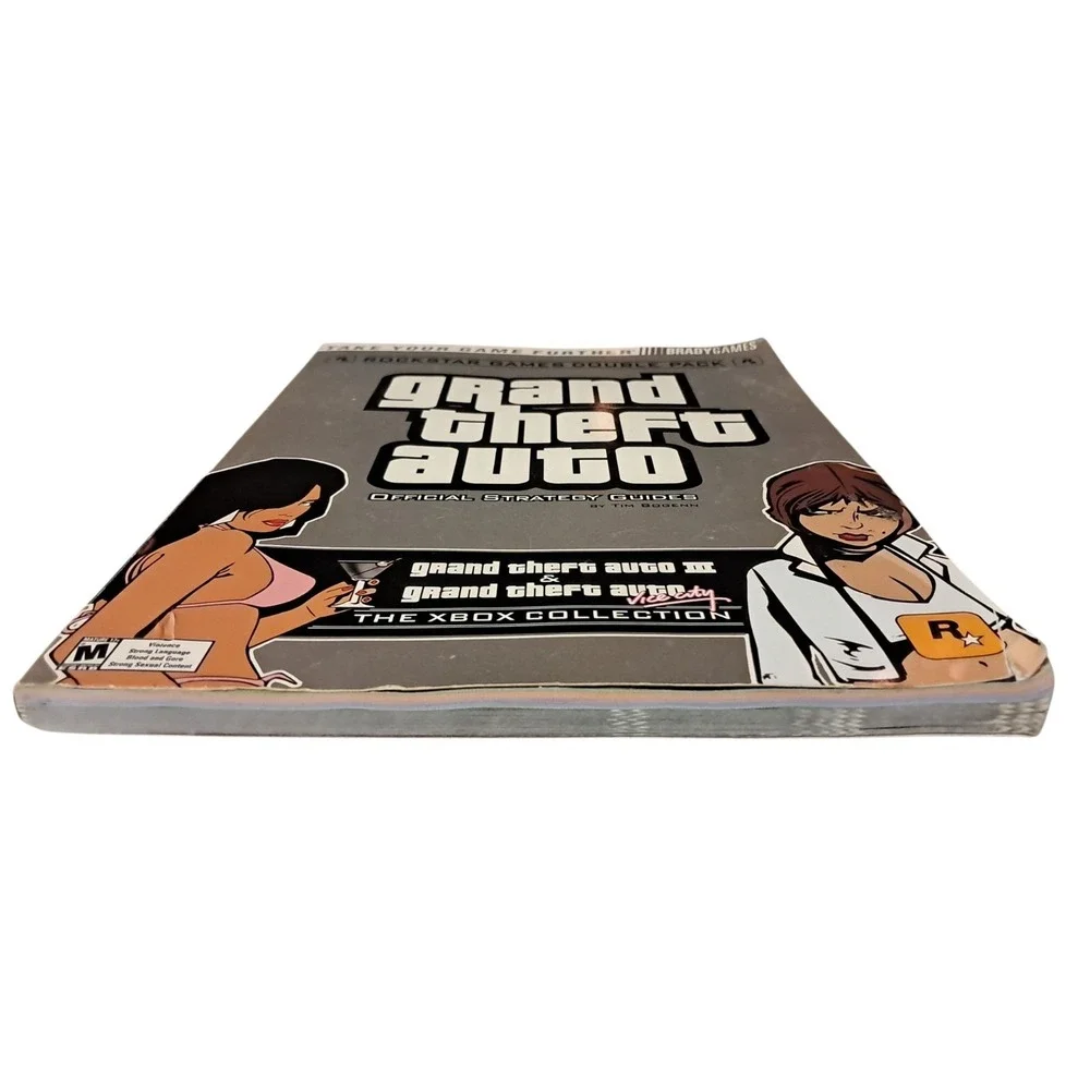 Grand Theft Auto Double Pack Brady Official Strategy Guide Xbox Collection
